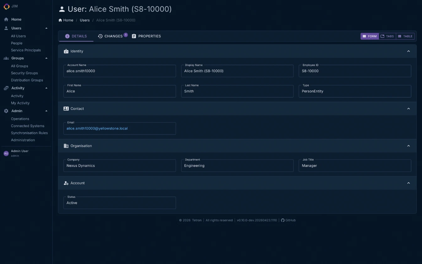 Metaverse User Detail