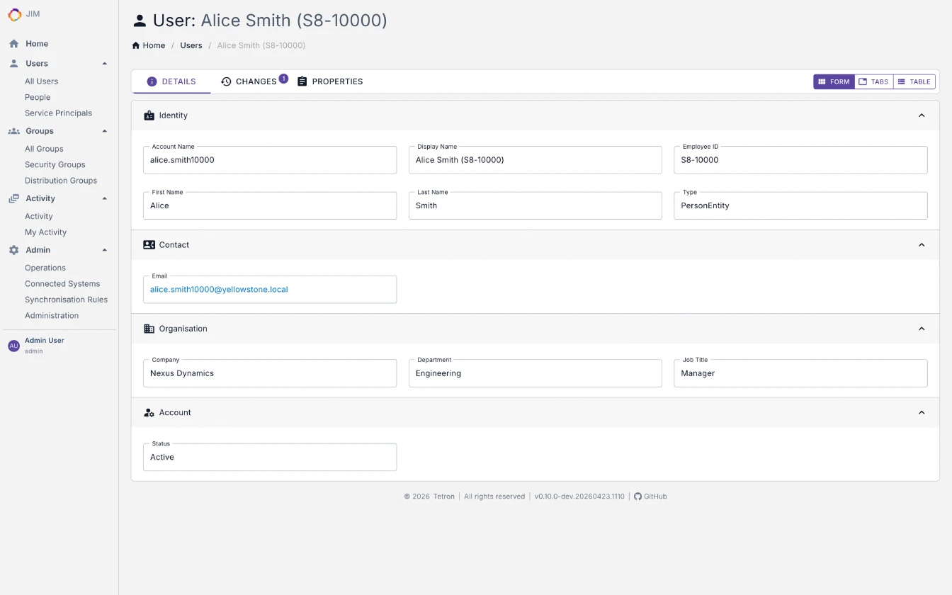Metaverse User Detail