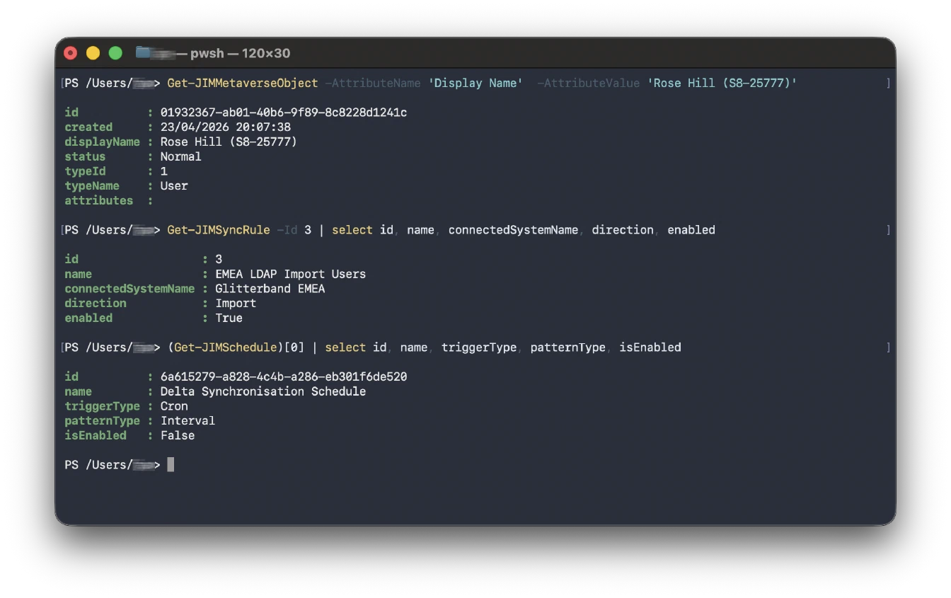 PowerShell -- Inspecting JIM Objects