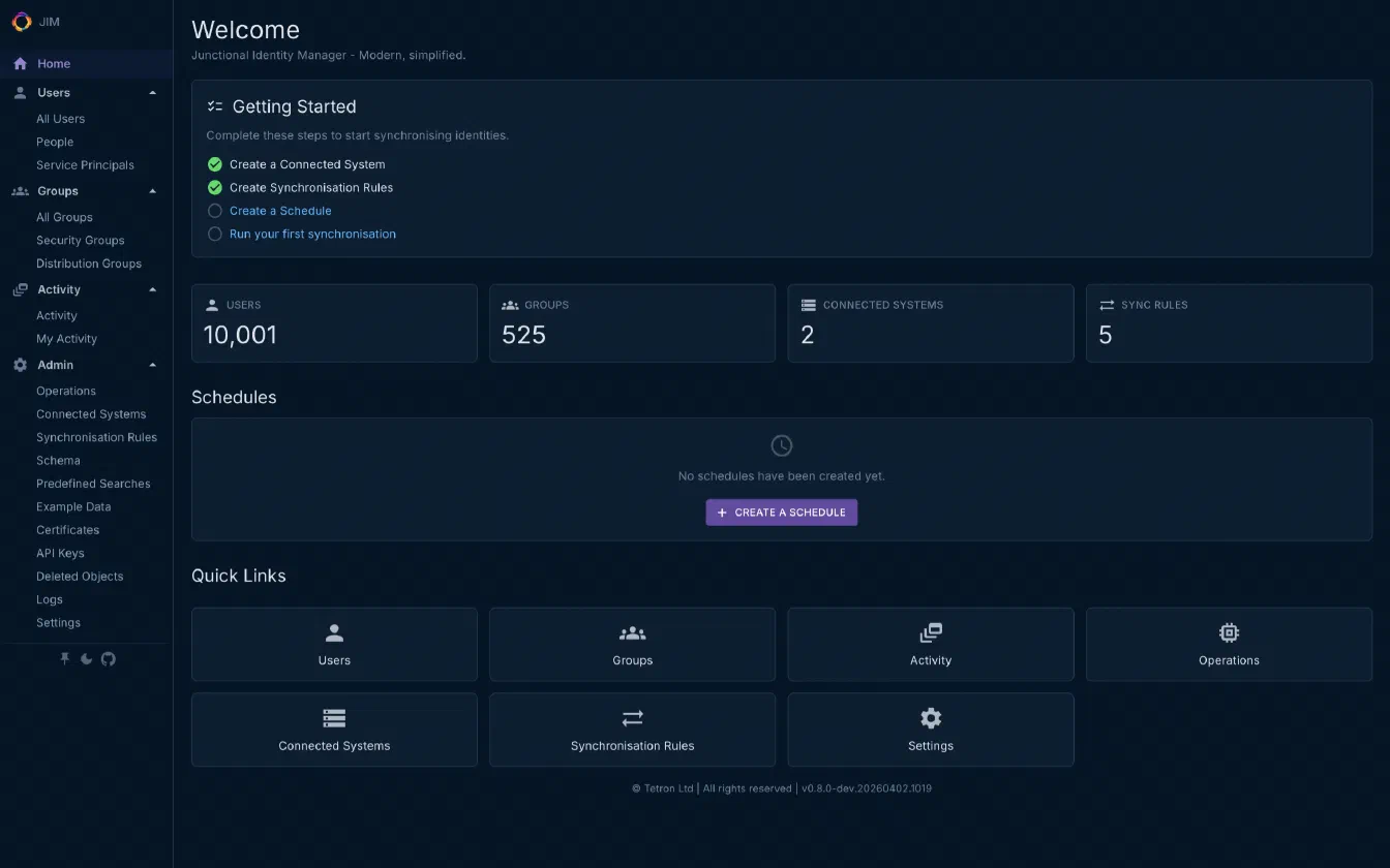 JIM -- Identity Lifecycle Management